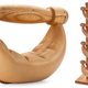 Image for article titled Start Burning Off That Turkey With This Wood and Leather Weight Set